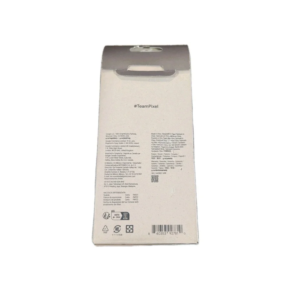 Pp7O GENUINE Google Protective Case Pixel 10‎ Pro XL GA09831 - Obsidian Black OB